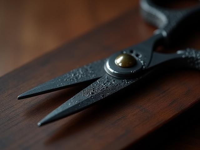 A collection of essential Ikebana tools, including a kenzan and hasami scissors